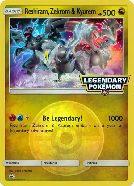 Carte Pokémon Reshiram, Zekrom et Kyurem #J188 — Jumbo