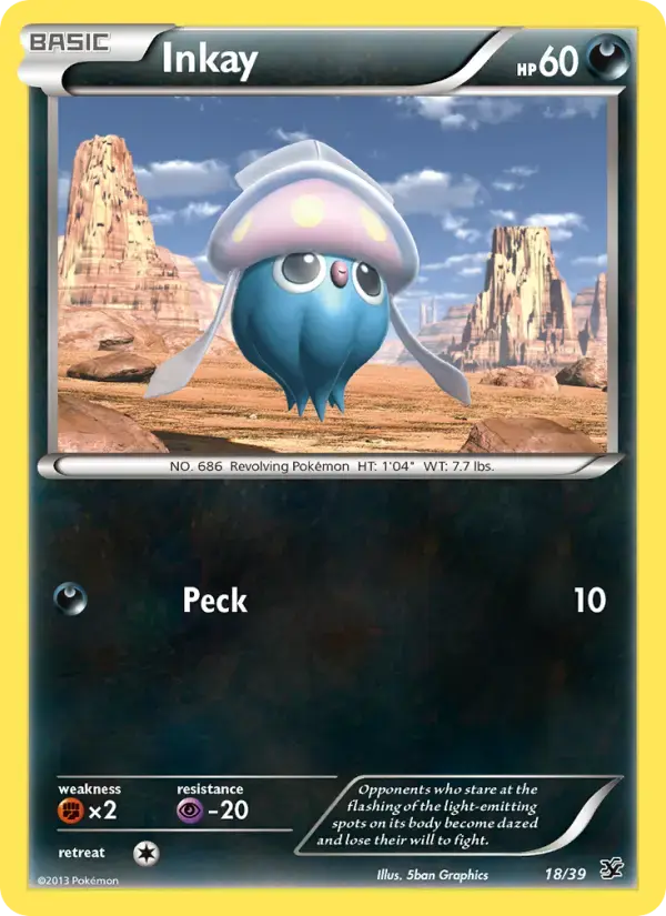 Inkay #18 — Kalos Starter Set
