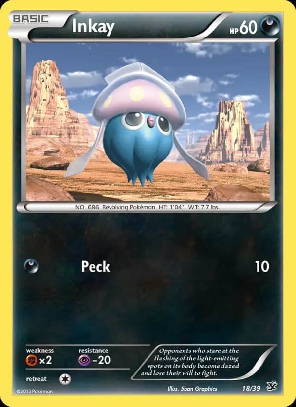 Inkay #18 — Kalos Starter Set