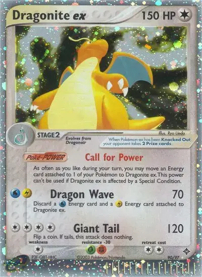 Dragonite ex #90 — Dragon