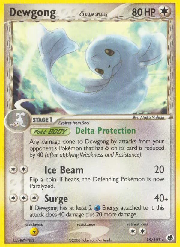 Dewgong δ #015 — Dragon Frontiers