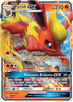 Carte Pokémon Pyroli GX #SM171 — Promos Soleil et Lune