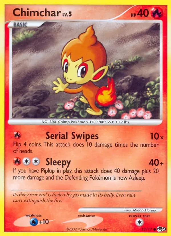 Chimchar #13 — POP 9
