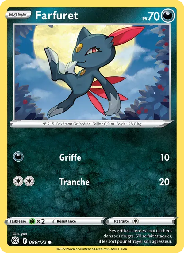 Carte Pokémon Farfuret #086 — Stars Étincelantes