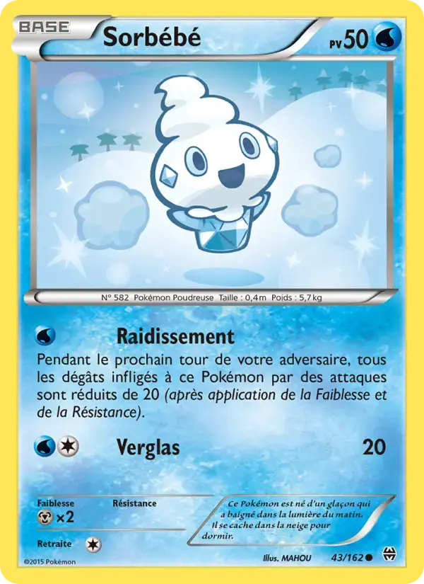 Carte Pokémon Sorbébé #43 — Impulsion Turbo
