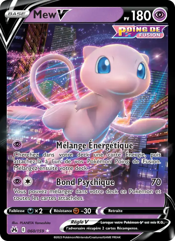 Carte Pokémon Mew V #060 — Zénith Suprême