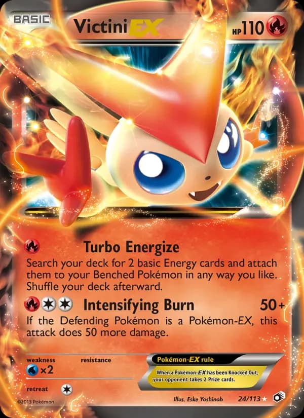Victini-EX #24 — Legendary Treasures