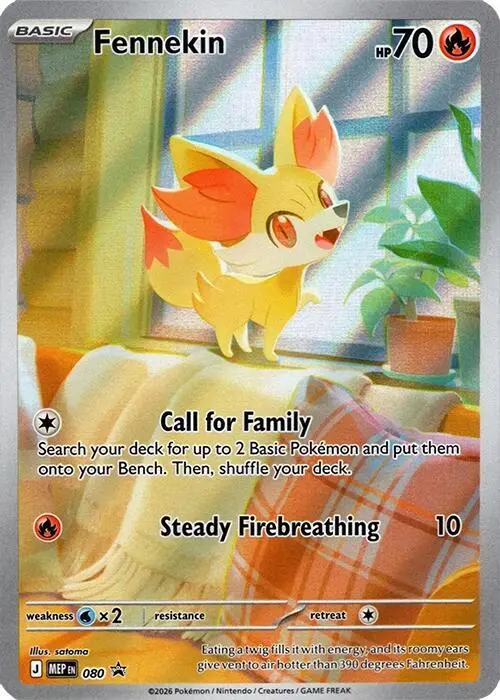 Fennekin #080 — Mega Evolution Promos