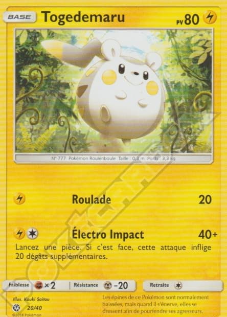 Togedemaru #20 — 2018 McDonald's Collection