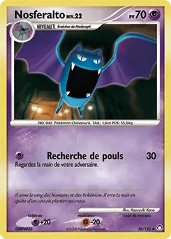 Carte Pokémon Nosferalto #50 — Trésors Mystérieux