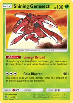 Shining Genesect #9 — Shining Legends