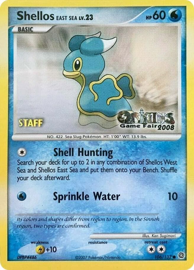 Shellos #106 — Nintendo Black Star Promos