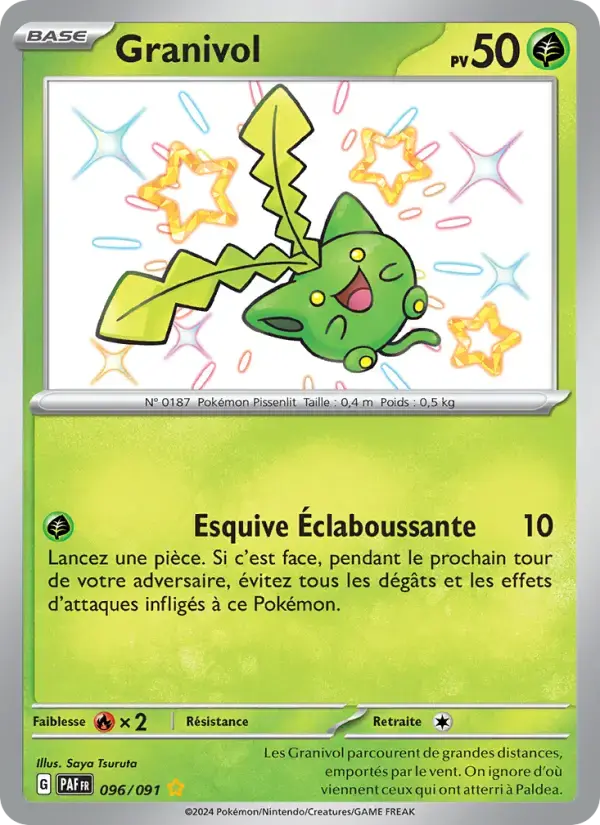 Carte Pokémon Granivol #096 — Destinées de Paldea