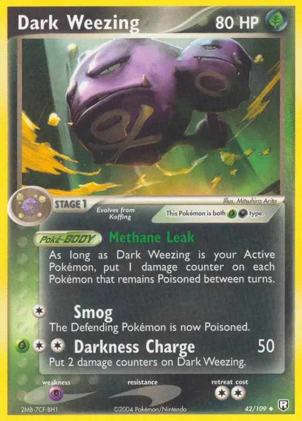 Dark Weezing #42 — EX Team Rocket Returns