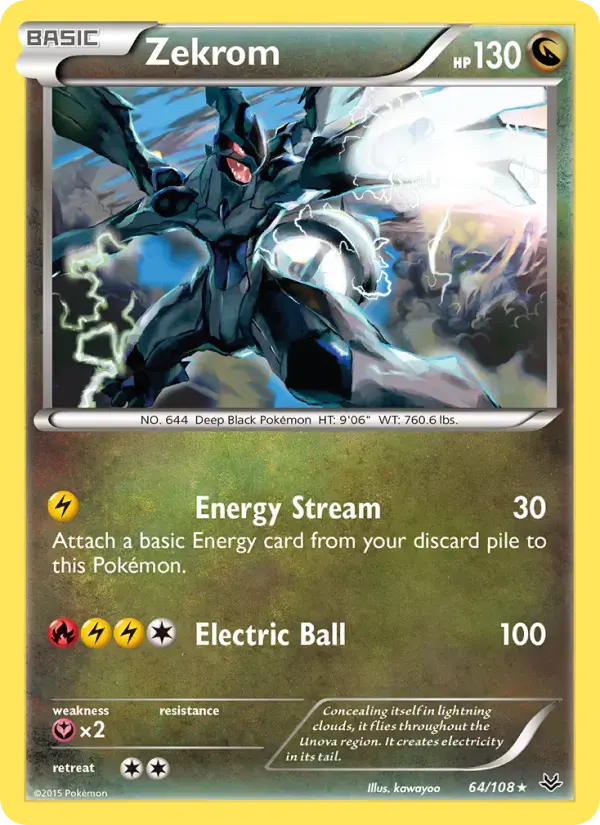 Zekrom #64 — Roaring Skies