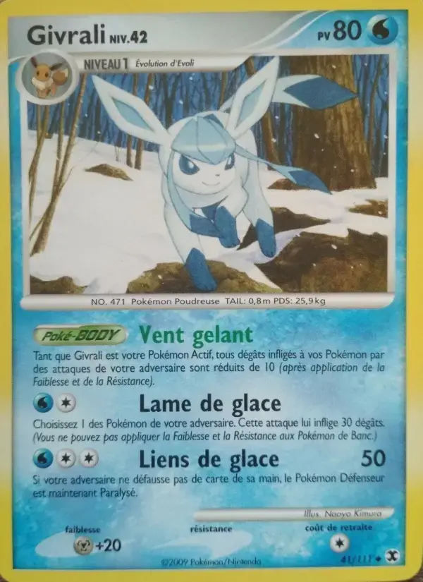 Carte Pokémon Givrali Niv. 42 #41 — Rivaux Émergeants