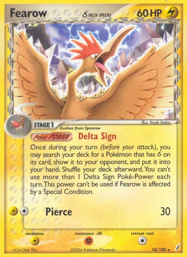 Fearow δ #18 — Crystal Guardians