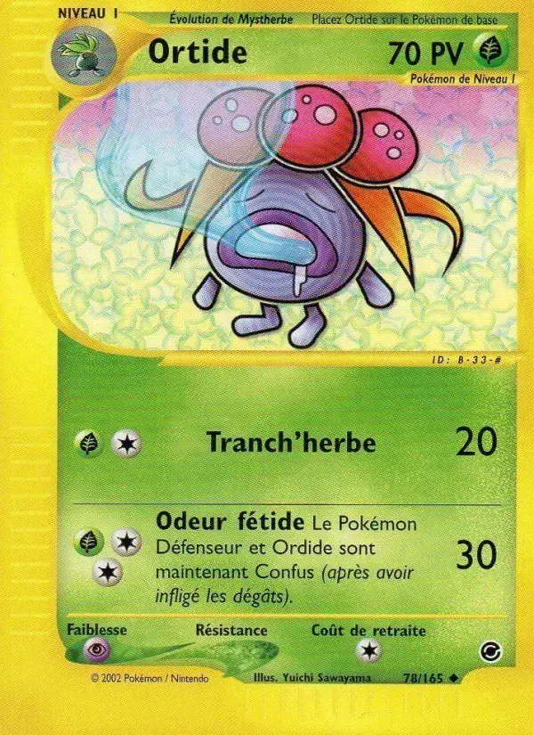 Carte Pokémon Ortide #78 — Expédition