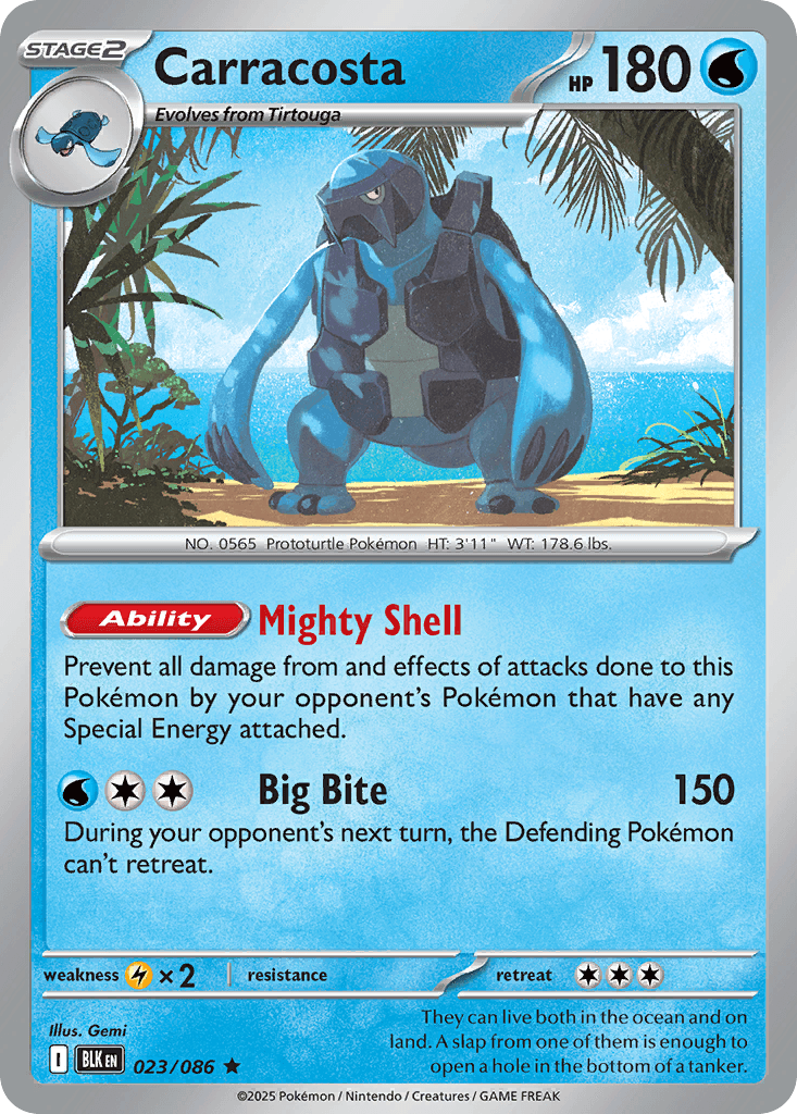 Carte Pokémon Mégapagos #023 — Foudre Noire