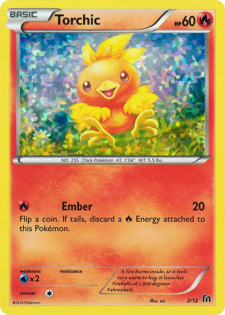 Carte Pokémon Poussifeu #2 — 2016 Promo McDonald's