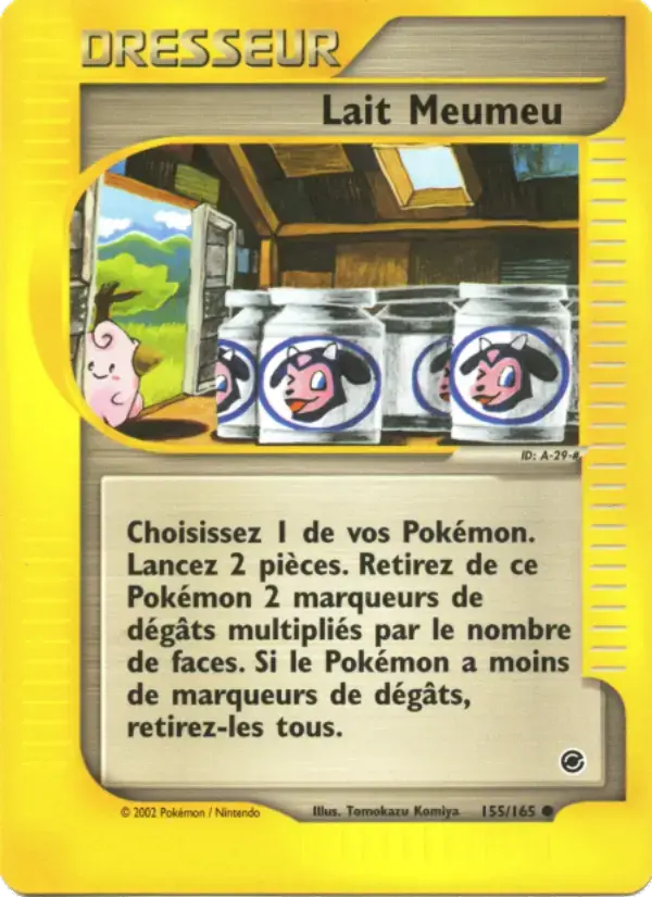 Carte Pokémon Lait Meumeu #155 — Expédition