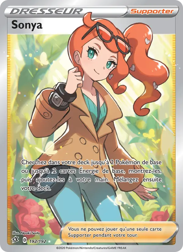 Carte Pokémon Sonya #192 — Clash des Rebelles