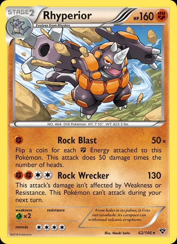 Rhyperior #62 — XY