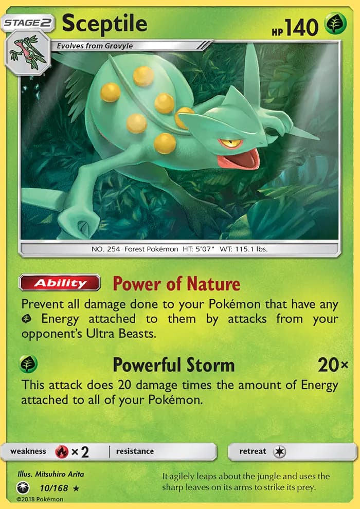 Sceptile #10 — Celestial Storm