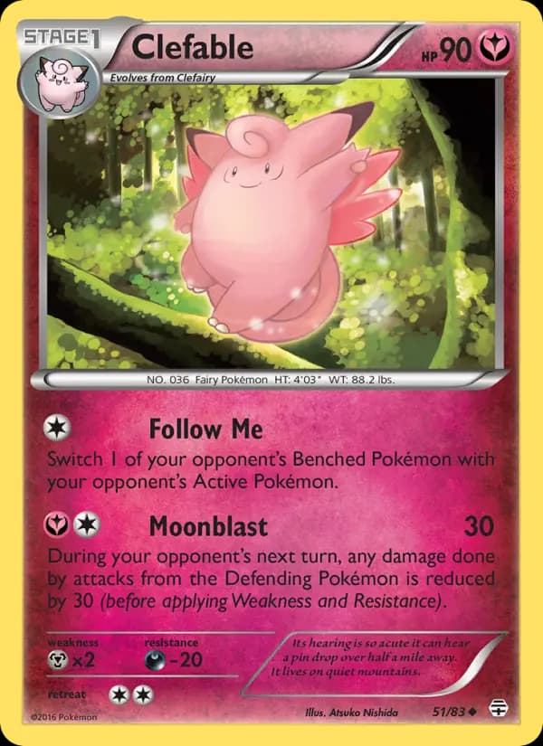 Clefable #51 — Generations