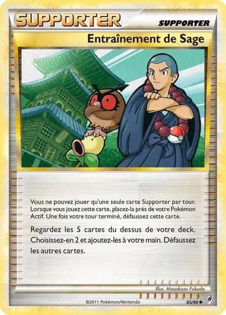 Carte Pokémon Entraînement de Sage #85 — L'Appel des Légendes