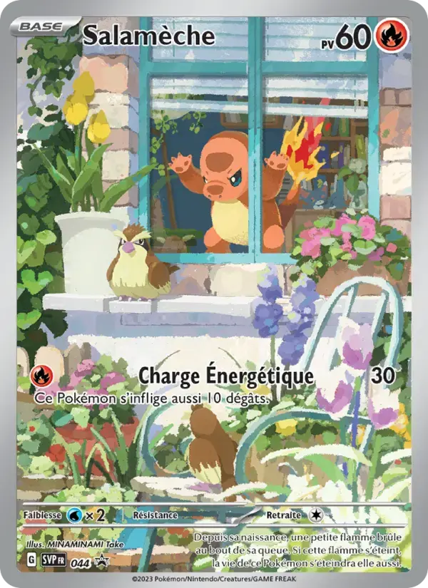 Carte Pokémon Salamèche #044 — Promos Écarlate et Violet