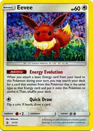 Eevee #11 — 2018 McDonald's Collection