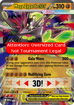 Carte Pokémon Méga-Zygarde-ex #071 — Promos Méga-Évolution