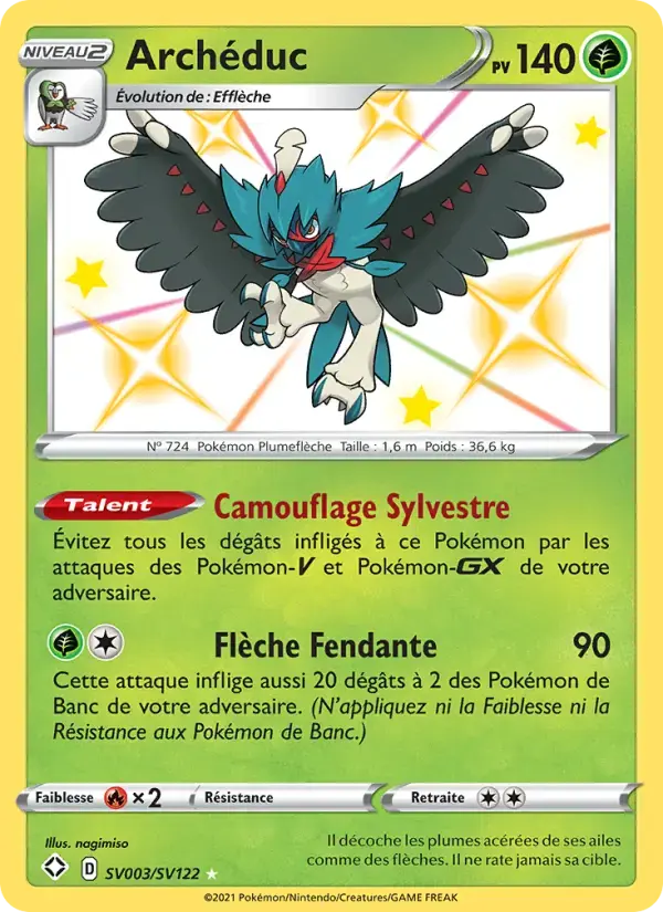 Carte Pokémon Archéduc #SV003 — Destinées Radieuses