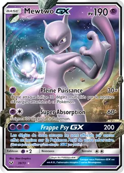 Carte Pokémon Mewtwo GX #39 — Légendes Brillantes