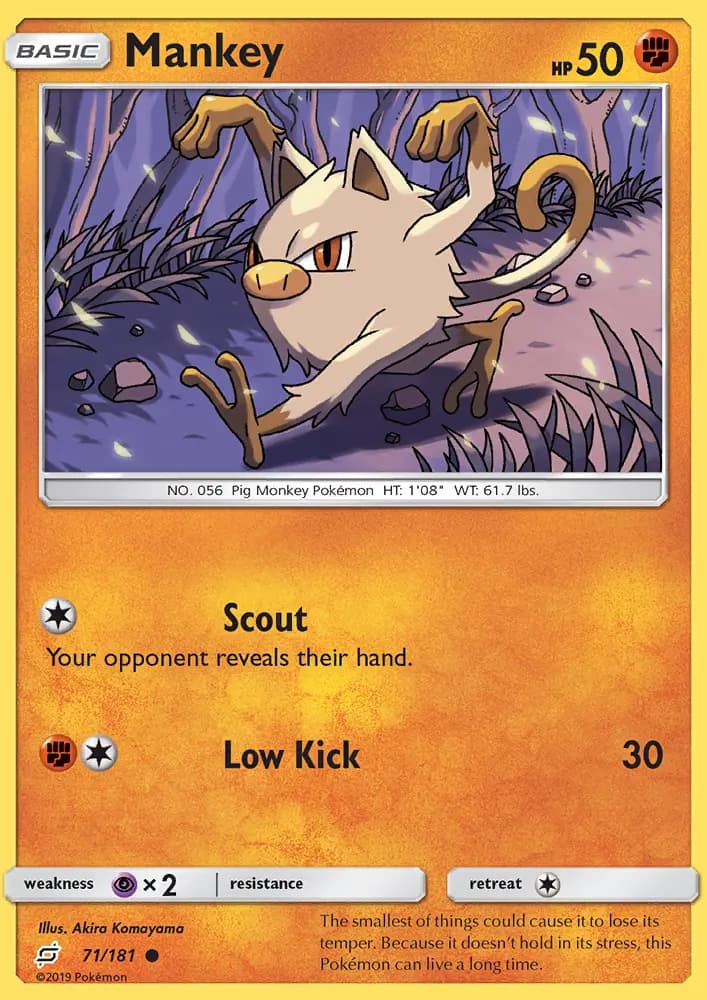 Mankey #71 — Team Up