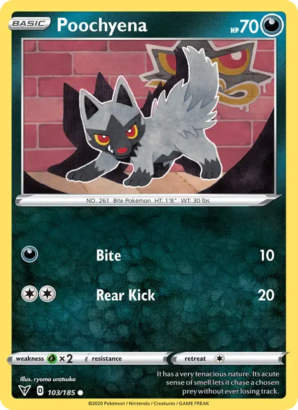 Poochyena #103 — Vivid Voltage