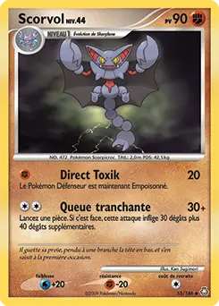 Carte Pokémon Scorvol #55 — Éveil des Légendes