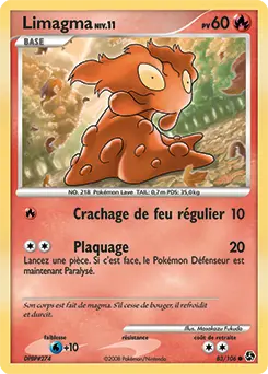 Carte Pokémon Limagma #83 — Duels au Sommet