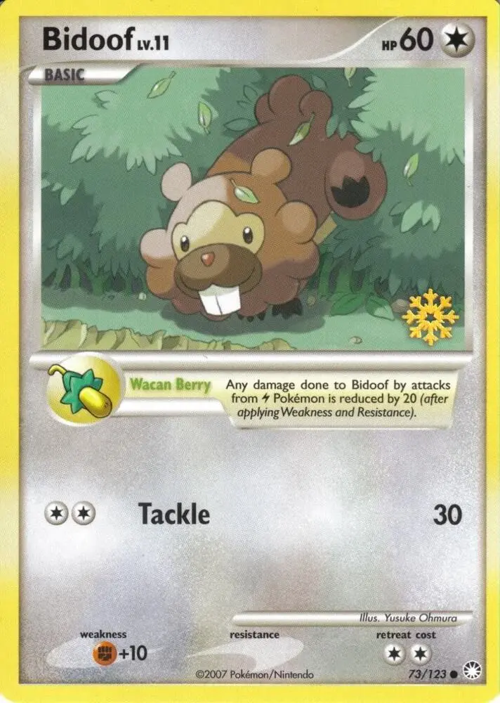 Bidoof #073 — Countdown Calendar Promos