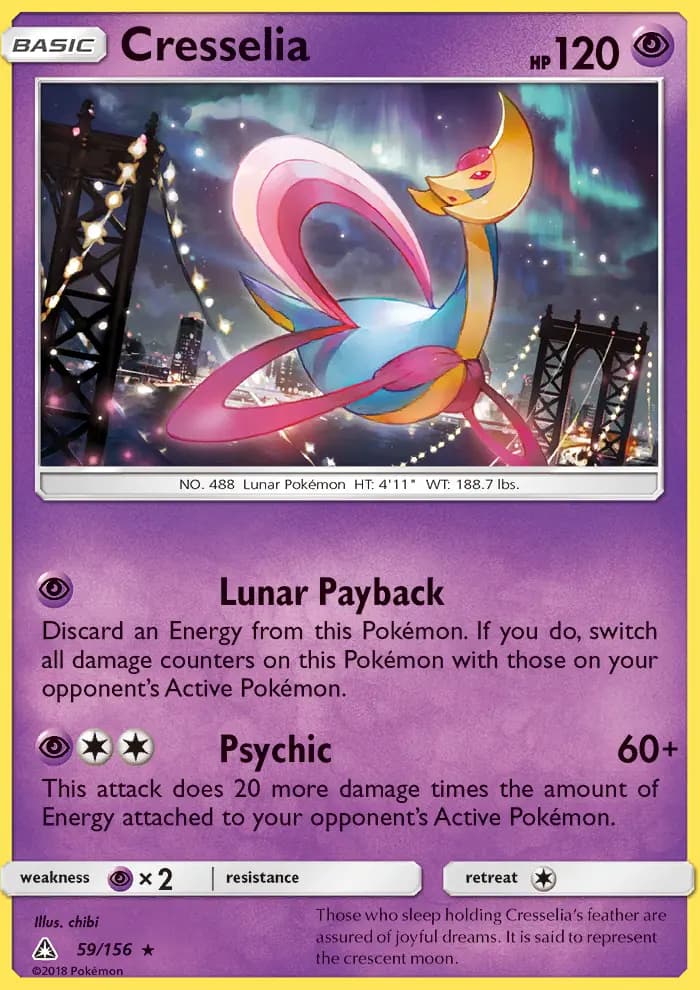 Cresselia #59 — Ultra Prism
