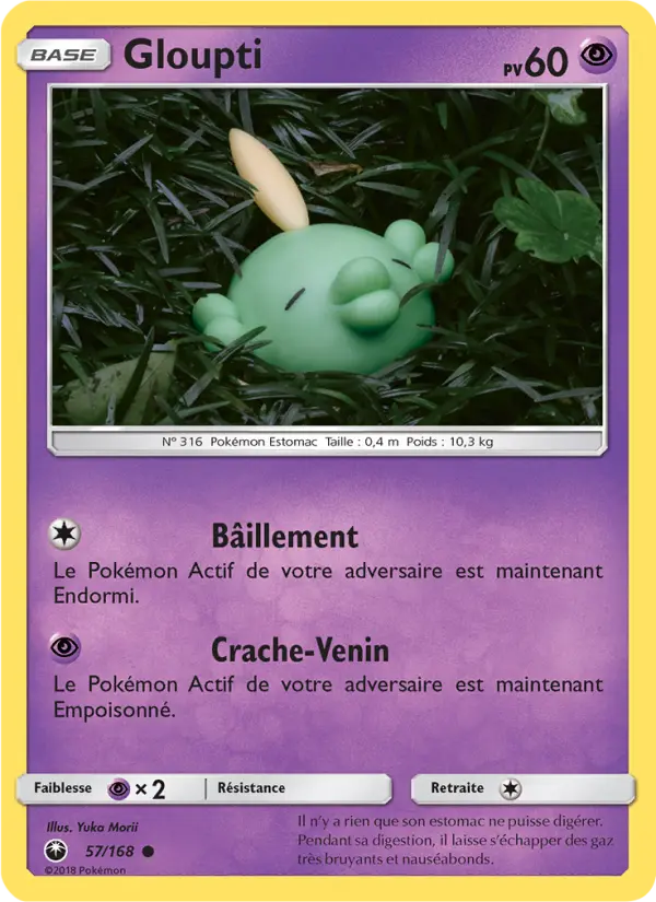 Carte Pokémon Gloupti #57 — Tempête Céleste