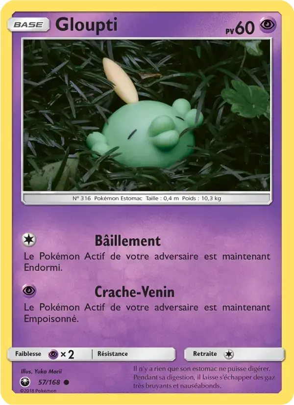 Carte Pokémon Gloupti #57 — Tempête Céleste