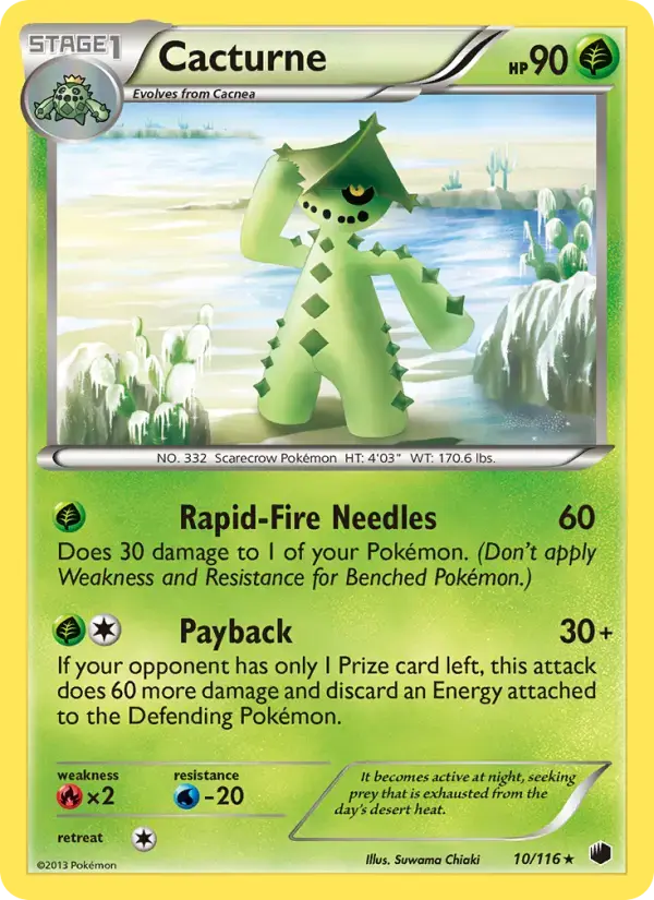 Cacturne #10 — Plasma Freeze