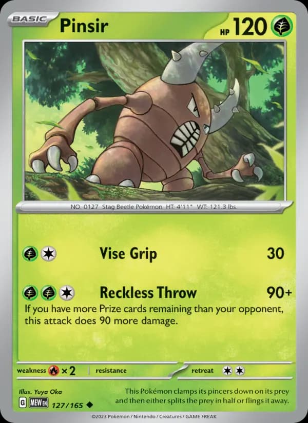 Pinsir #127 — 151
