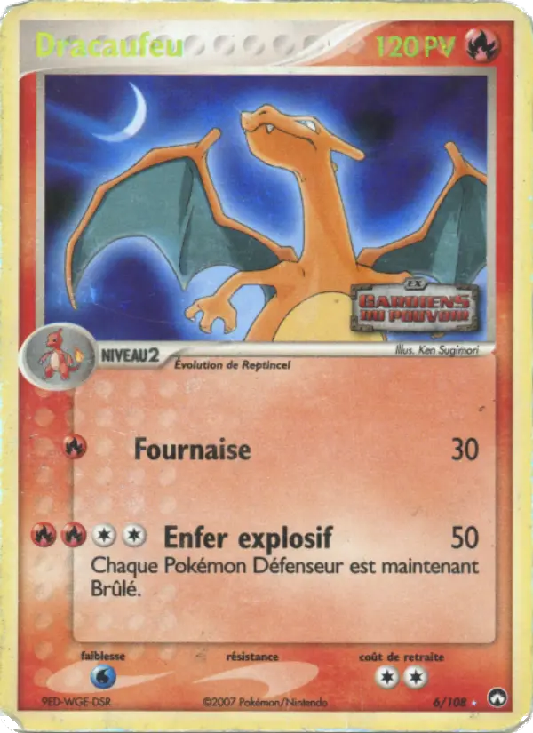 Carte Pokémon Dracaufeu #6 — Gardiens du Pouvoir