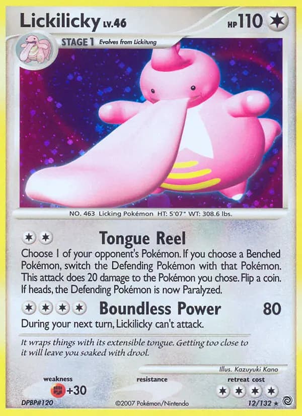 Lickilicky #12 — Secret Wonders