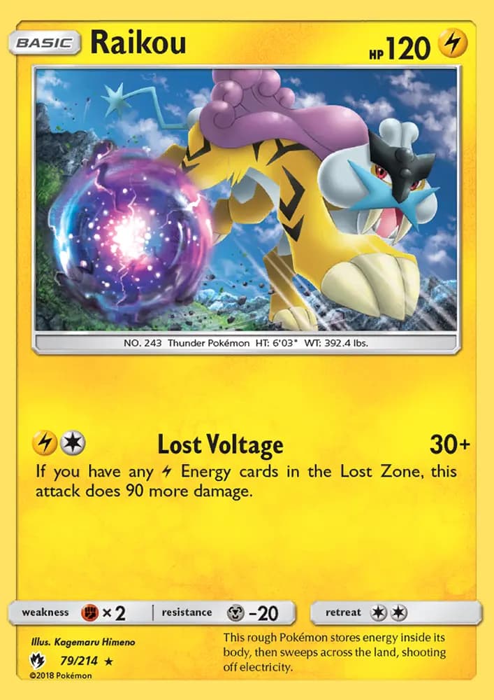 Raikou #79 — Lost Thunder