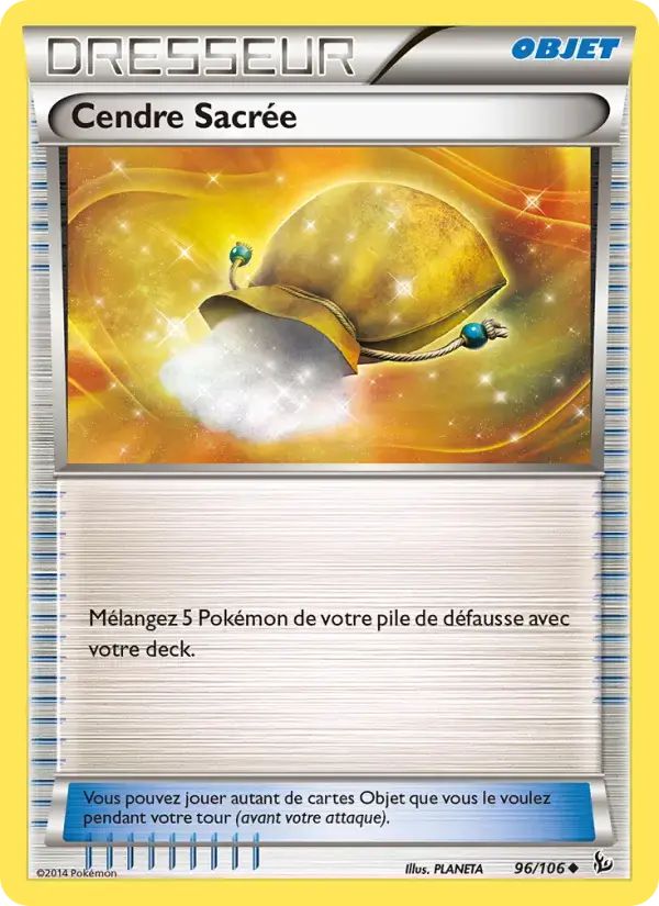 Carte Pokémon Cendre Sacrée #96 — Étincelles