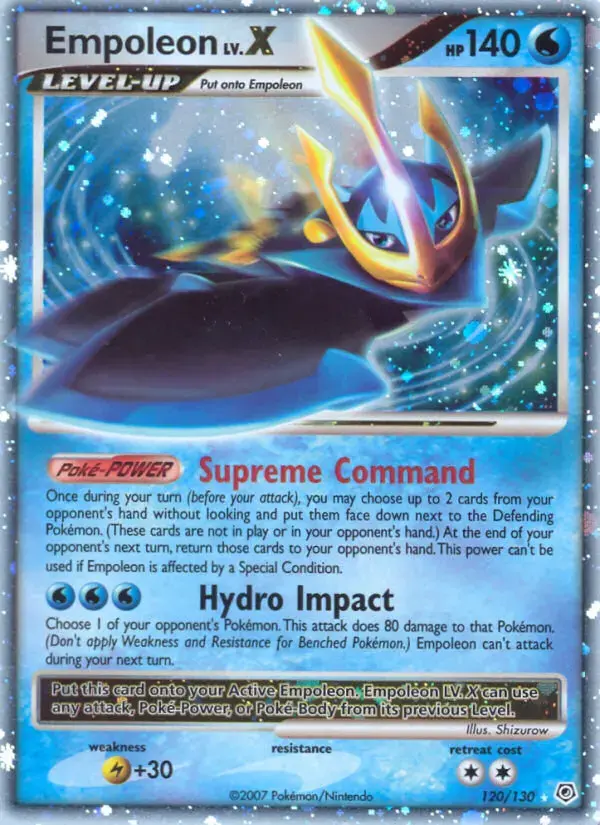 Empoleon #120 — Diamond & Pearl